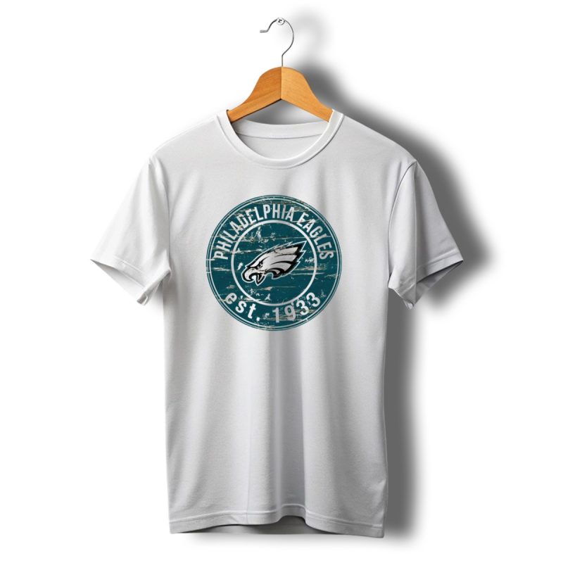 Philadelphia Eagles Vintage Logo Estkids T Shirt F1933 Retro Fan Gear T Shirt T Shirt 1 1