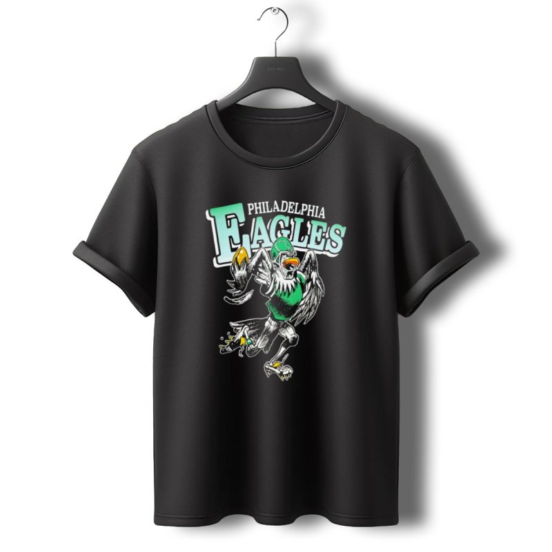 Philadelphia Eagles Vintage Mascot T Shirt T Shirt 0 1