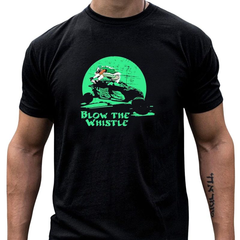 Philadelphia Eagles Vs Kansas City Chiefs Blow The Whistle Green Player Illustration T Shirt T Shirt 1 1