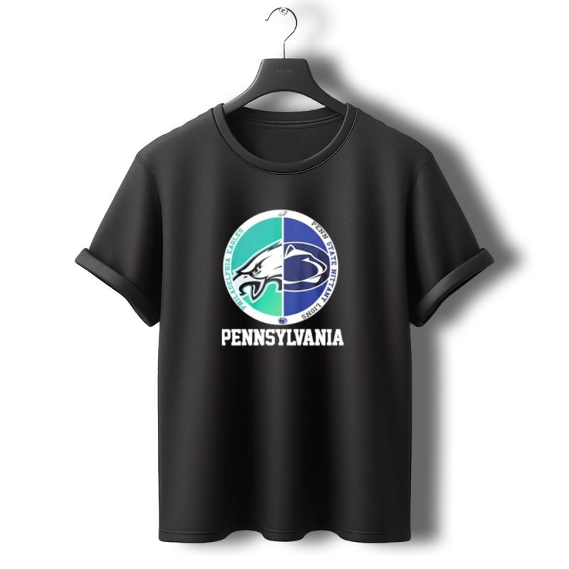 Philadelphia Eagles Vs Penn State Nittany Lions Pennsylvania T Shirt T Shirt 0 1