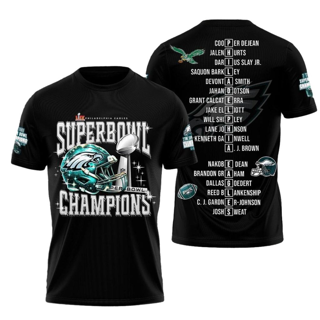 Philadelphia Eagles We Are Champions The Not Like Us Aop Tshirt
