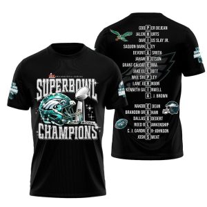 Philadelphia Eagles We Are Champions The Not Like US AOP T-Shirt