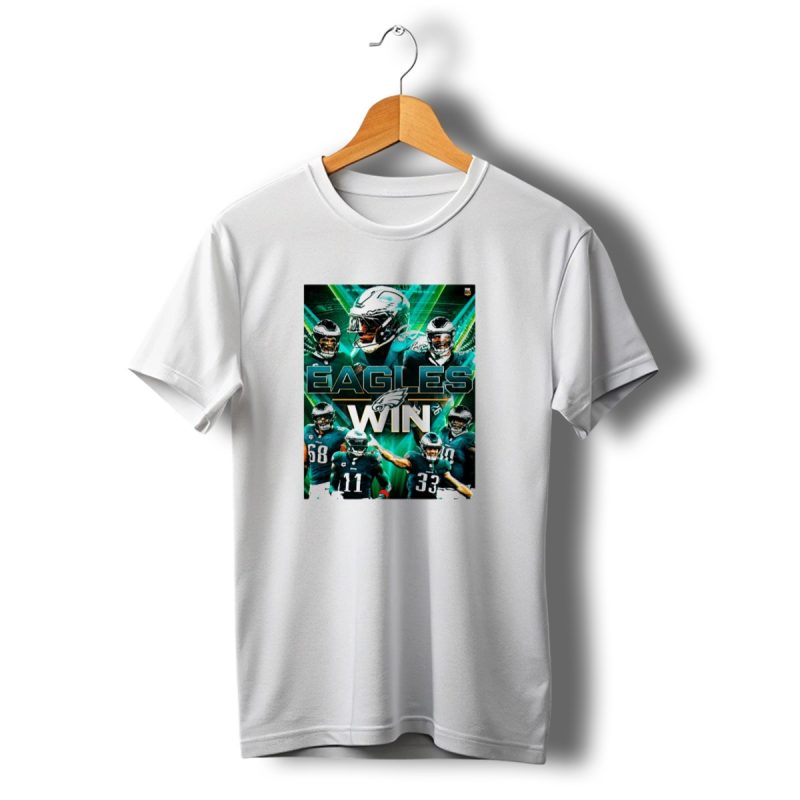 Philadelphia Eagles Win Wild Card Round Against Green Bay Packers Fox Sports T Shirt T Shirt 1 1
