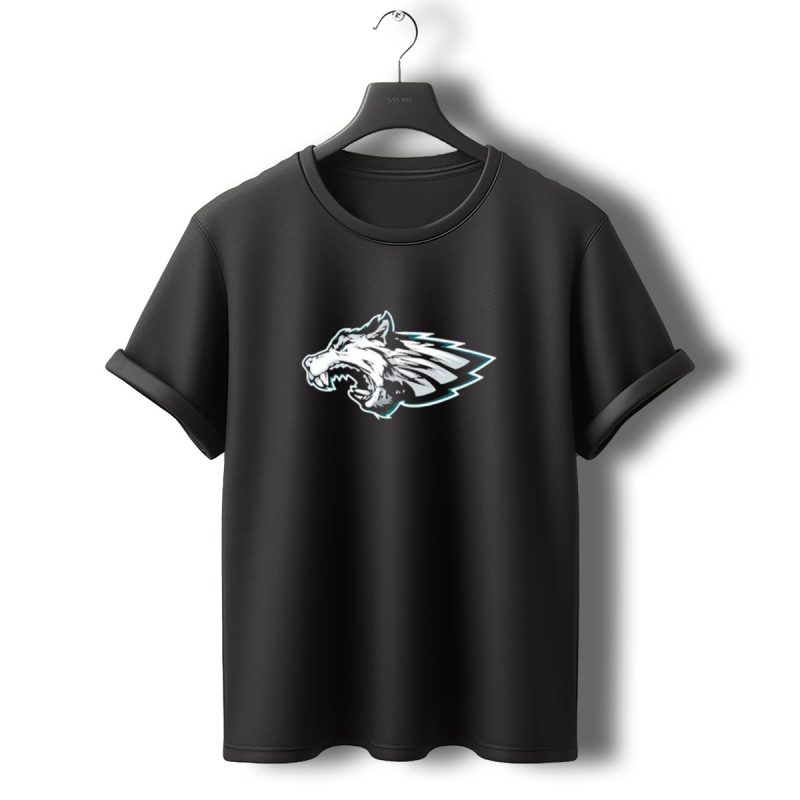 Philadelphia Eagles Wolf T Shirt T Shirt 0 1