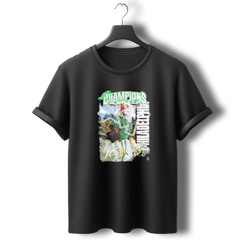 Philadelphia Eagles World Champions Lix Victory Eagles Fan Apparel T Shirt T Shirt 0 1