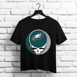 Philadelphia Eagles Your Face Football Fan Supporter Grateful Dead shirt