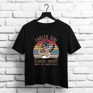 Philadelphia Eagles girl classy sassy and a bit smart assy vintage shirt