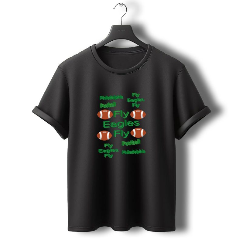 Philadelphia Football Fly Eagles Fly T Shirt T Shirt 0 1