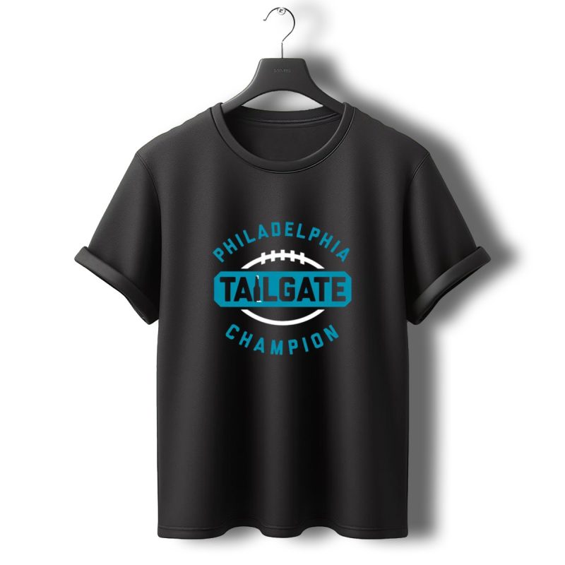 Philadelphia Tailgate Champion Eagles Football T Shirt T Shirt 0 1