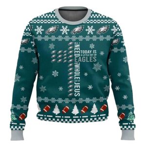 Philadelphia Eagles Cross Today Is A Little Bit Of Eagles Ugly Sweater