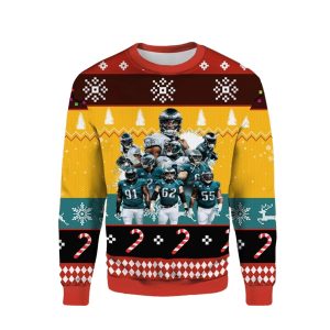 Philadelphia Eagles Legends Ugly Sweater
