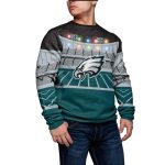 Philadelphia Eagles Light Up Bluetooth Ugly Sweater