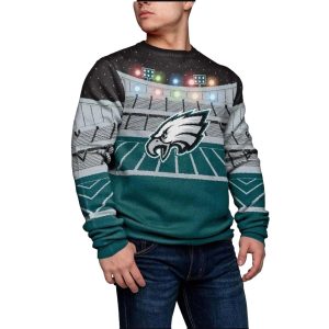 Philadelphia Eagles Light up Bluetooth Ugly Sweater