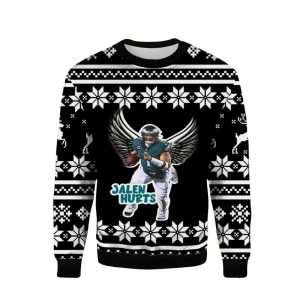 Philadelphia Eagles Quarterback Jalen Hurts Ugly Sweater