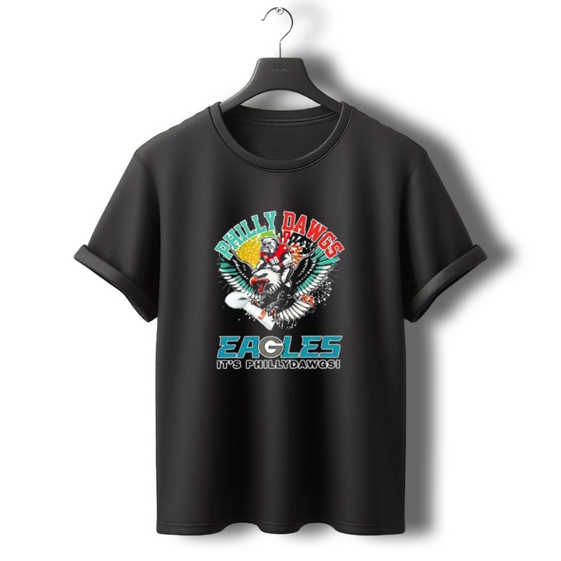 Philly Dawgs Eagles Its Philly Dawgs T Shirt T Shirt 0 1