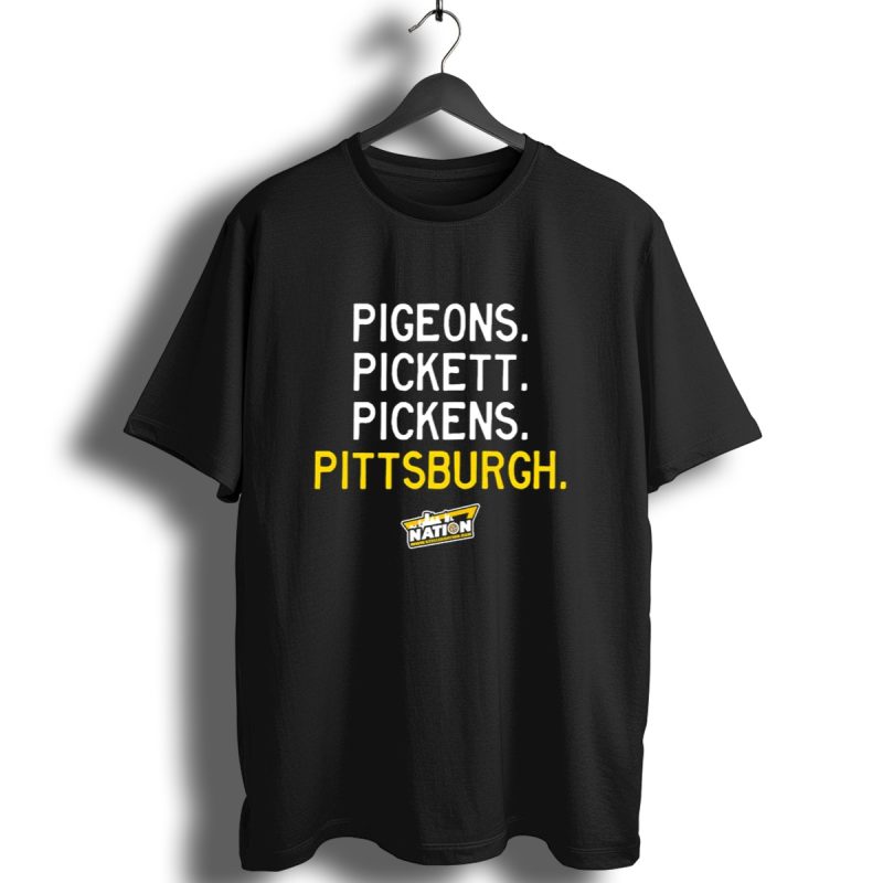 Pigeons Pickett Pickens Pittsburgh Steelers Nation T Shirt 1 T Shirt 1