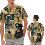Pirate Green Bay Packers Vintage Map Hawaiian Shirt
