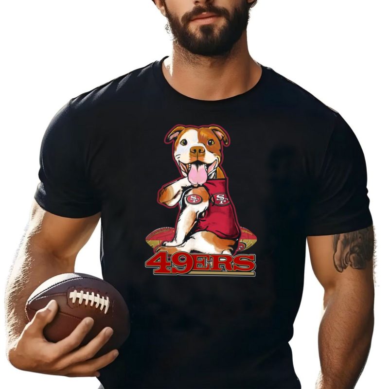 Pitbull Mascot San Francisco 49Ers Football 49Ers T Shirt T Shirt 1