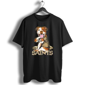 Pittbull Wilson Fleur De Lis Saints T Shirt