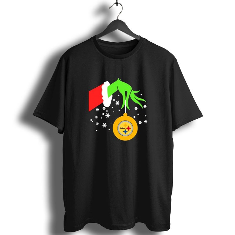 Pittsburgh Steelers 2024 Christmas Ornament Grinch Hand Snowflakes T Shirt 1 T Shirt 1
