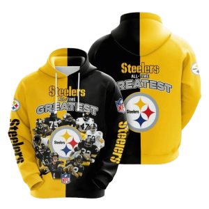 Pittsburgh Steelers All Time Greatest AOP Hoodie