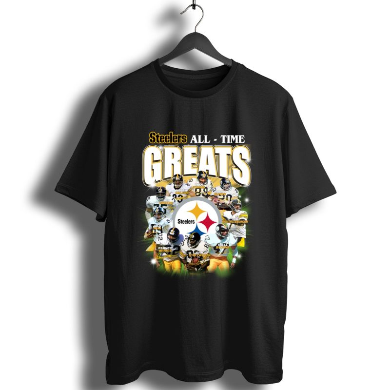 Pittsburgh Steelers All Time Greats Signatures Shirt T Shirt 1