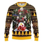 Pittsburgh Steelers Christmas Tree Ugly Sweater