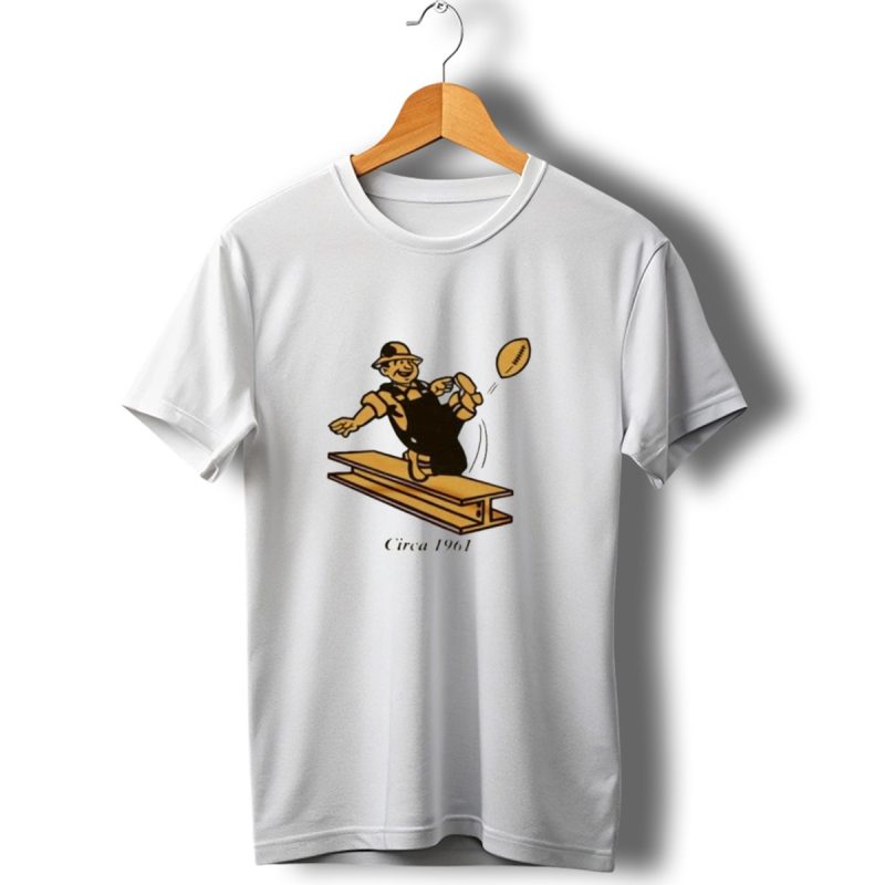Pittsburgh Steelers Circa 1961 Football Kick Ironworker T Shirt 1 T Shirt 1