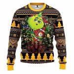 Pittsburgh Steelers Cute Grinch Funny Xmas Ugly Sweater
