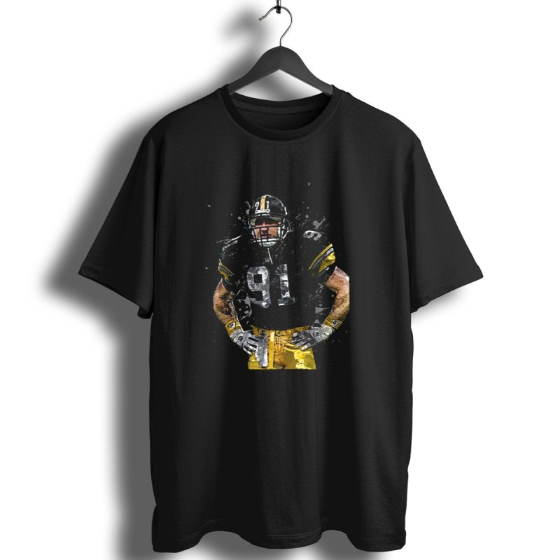 Pittsburgh Steelers Football Player 91 Nfl Playoffs Splash T Shirt 1 T Shirt 1