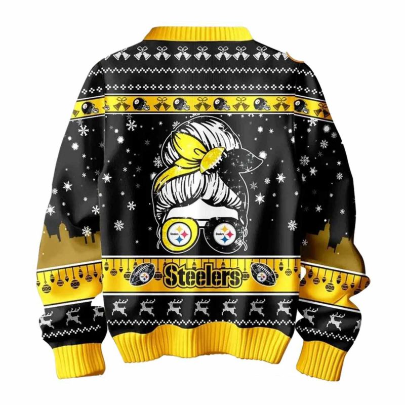 Pittsburgh Steelers Girl Ugly Sweater 1