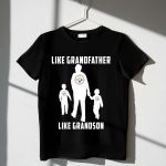 Pittsburgh Steelers Grandfather Like Grandson Two Son T Shirt 4