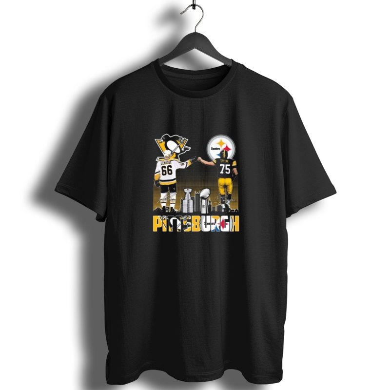 Pittsburgh Steelers Greene Penguins Lemieux City Champions Signatures T Shirt 1 T Shirt 1