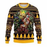 Pittsburgh Steelers Groot Hug Ball Ugly Sweater