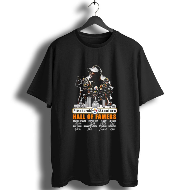 Pittsburgh Steelers Hall Of Famers Cameron Heyward Mike Tomlin Stephon Signatures T Shirt 1 T Shirt 1