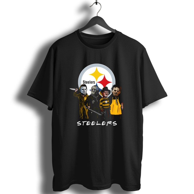 Pittsburgh Steelers Halloween Slasher Squad Team Characters T Shirt 1 T Shirt 1