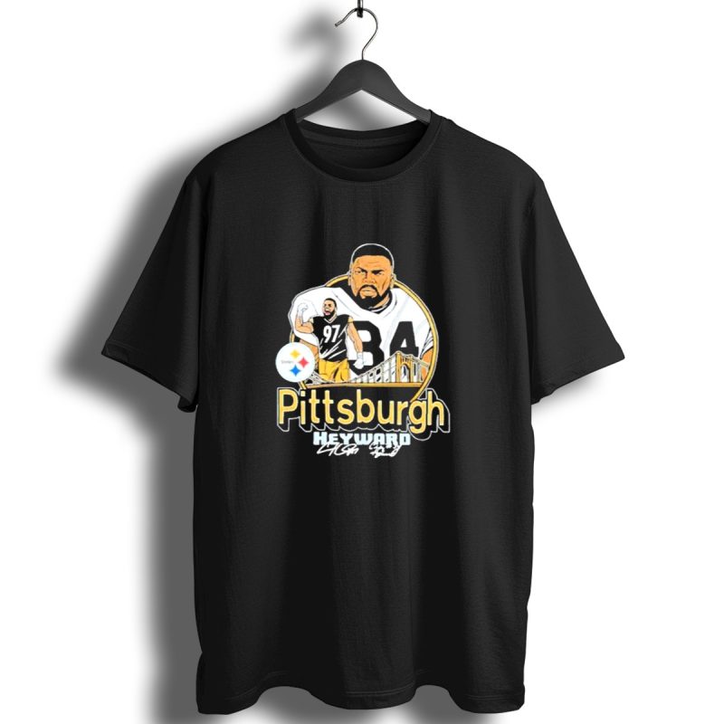 Pittsburgh Steelers Heyward 97 Ironhead Signature Bridge T Shirt 1 T Shirt 1