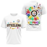 Pittsburgh Steelers Hispanic Heritage Month AOP T-Shirt