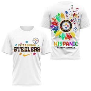 Pittsburgh Steelers Hispanic Heritage Month AOP T-Shirt