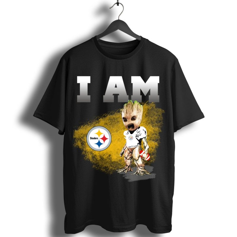 Pittsburgh Steelers I Am Groot Shirt T Shirt 1