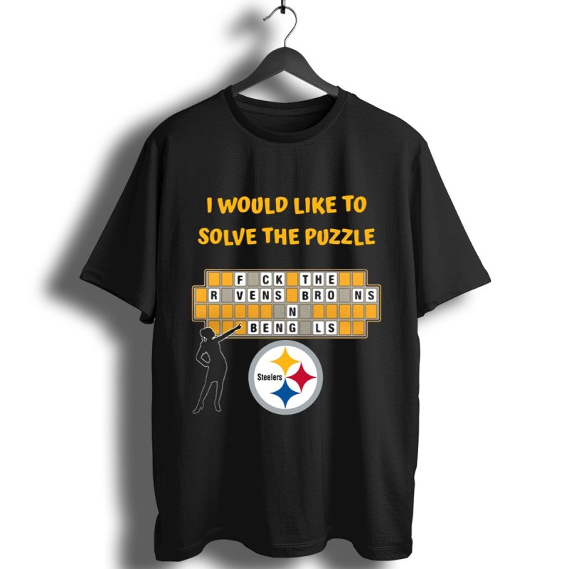 Pittsburgh Steelers I Would Like To Solve The Puzzle Shirt T Shirt 1