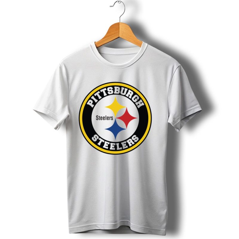 Pittsburgh Steelers Logo Circle Steelers T Shirt 1 T Shirt 1