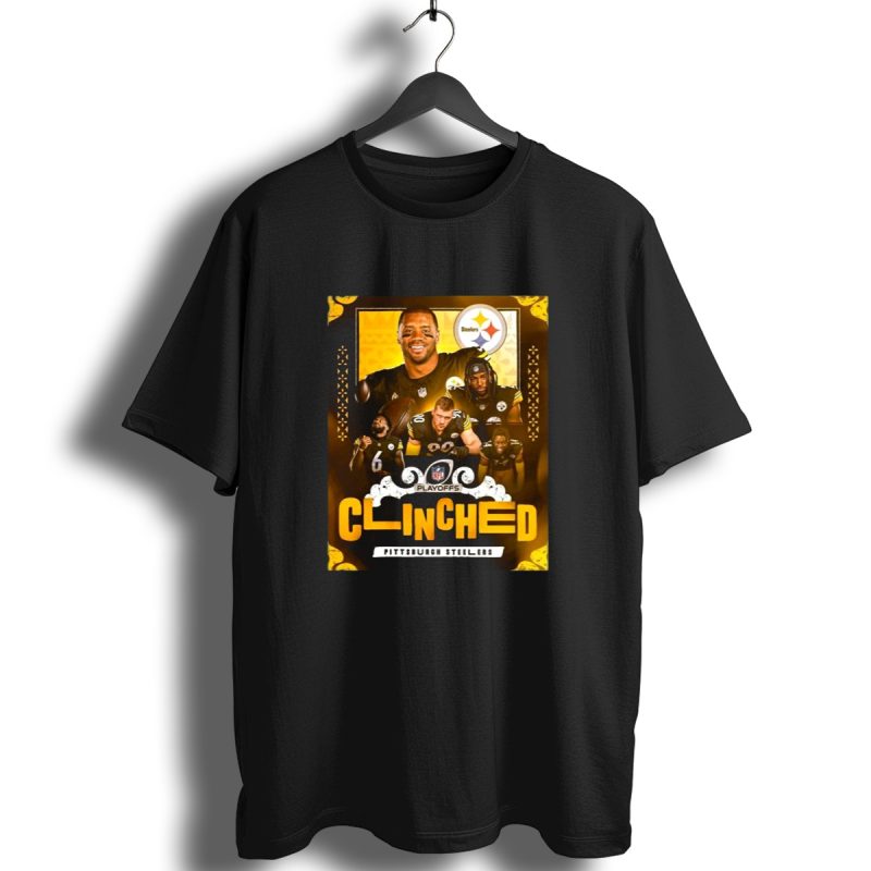 Pittsburgh Steelers Nfl Playoffs 2024 Clinched T Shirt 1 T Shirt 1