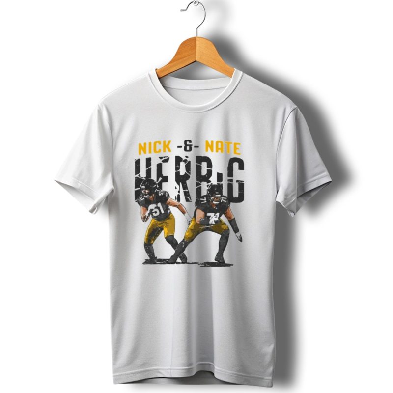Pittsburgh Steelers Nick And Nate Herbig 51 71 T Shirt 1 T Shirt 1