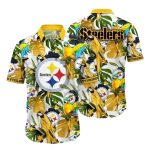 Pittsburgh Steelers Parrot Paradise Tropical Hawaiian Shirt