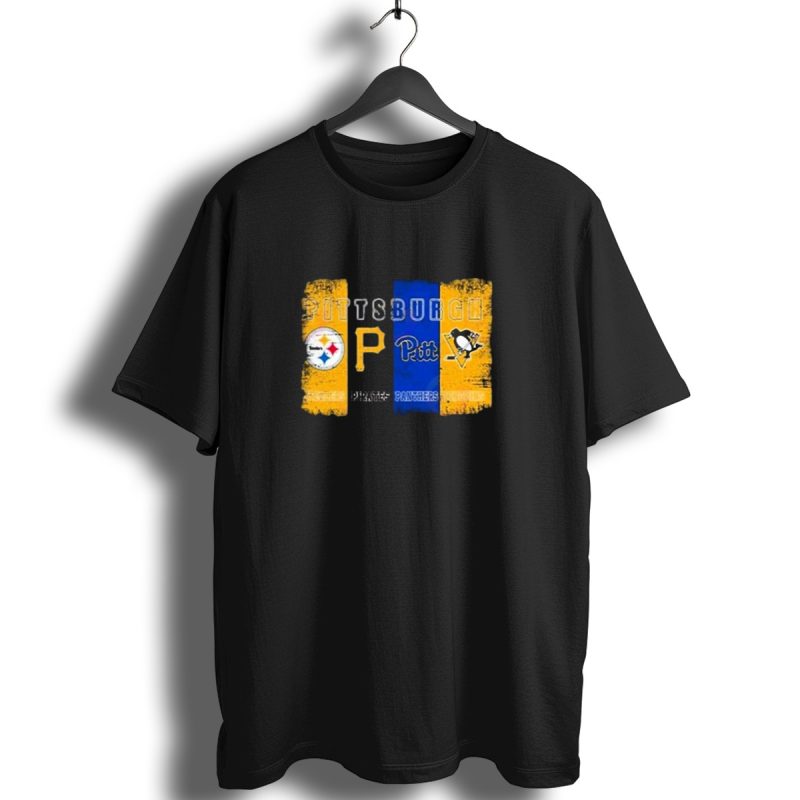 Pittsburgh Steelers Pirates Panthers Penguins Vintage T Shirt 1 T Shirt 1