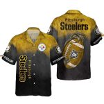 Pittsburgh Steelers Retro Ball Hawaiian Shirt
