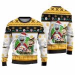 Pittsburgh Steelers Rick And Morty Ugly Sweater