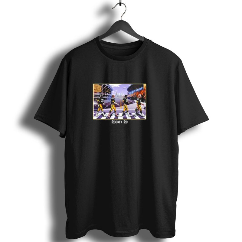 Pittsburgh Steelers Rooney Rd Abbey Road Stadium Crossover Sports T Shirt 1 T Shirt 1