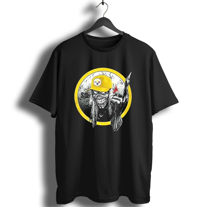 Pittsburgh Steelers Skull Fan T Shirt 1 T Shirt 1